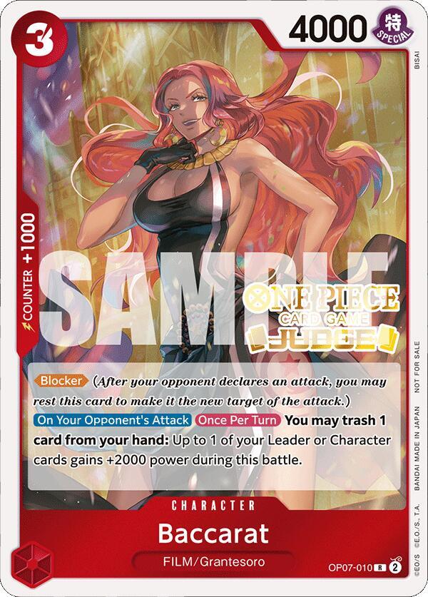 Sample card Image for Baccarat (Judge Pack Vol. 4)