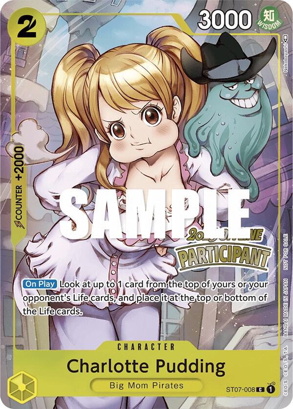 Sample card Image for Charlotte Pudding (Offline Regional 2023) [Participant]