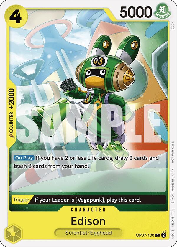 Sample card Image for Edison (Tournament Pack 2024 Oct.-Dec.)