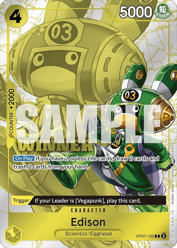Sample card Image for Edison (Winner Pack 2024 Oct.-Dec.)