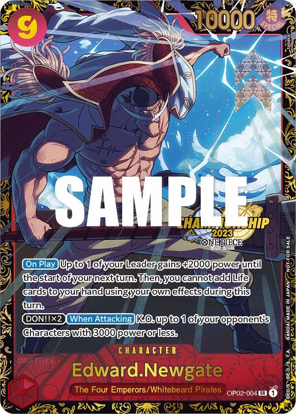 Sample card Image for Edward.Newgate (Championship 2023)