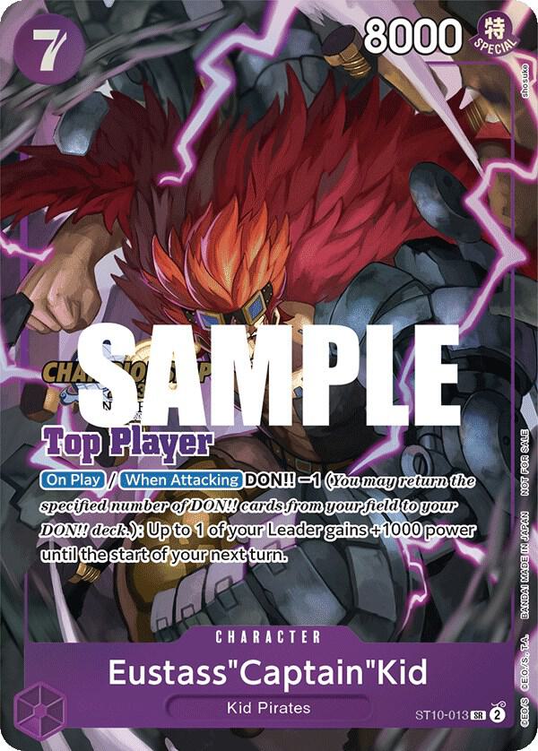 Sample card Image for Eustass"Captain"Kid (CS 2023 Top Players Pack)