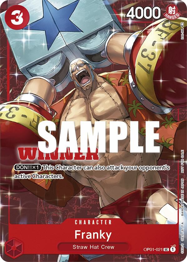 Sample card Image for Franky (Tournament Pack Vol. 2) [Winner]