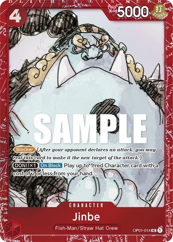 Sample card Image for Jinbe (Premium Card Collection -ONE PIECE FILM RED Edition-)
