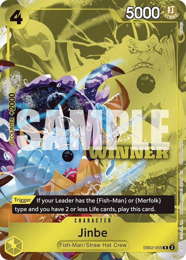 Sample card Image for Jinbe (Winner Pack 2025 Vol. 3)