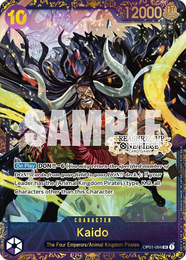 Sample card Image for Kaido (Treasure Cup)