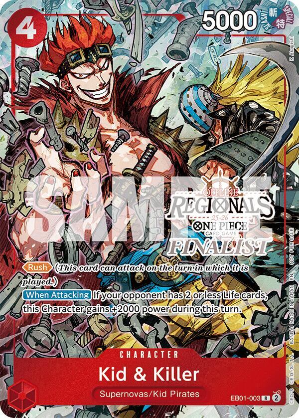 Sample card Image for Kid & Killer (Offline Regional Finalist Card Set 2025 Vol.2)