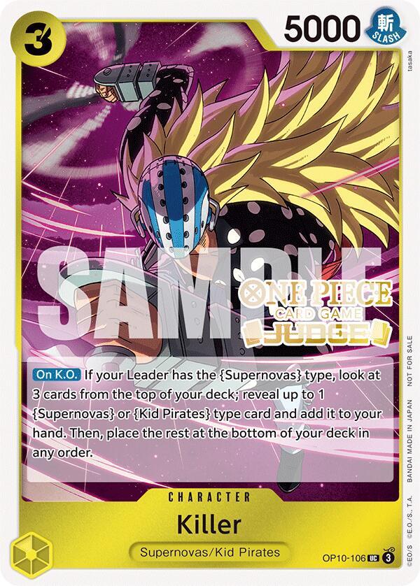 Sample card Image for Killer (Judge Pack Vol. 5)