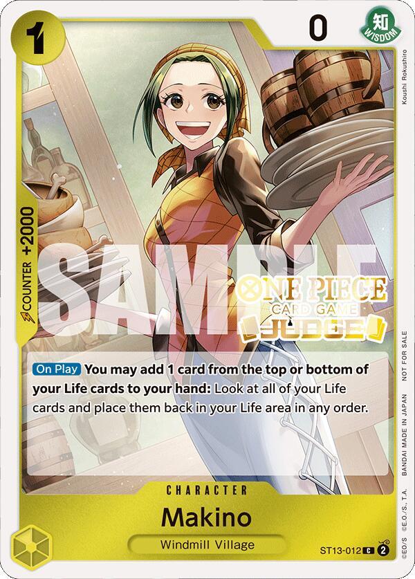 Sample card Image for Makino (Judge Pack Vol. 4)