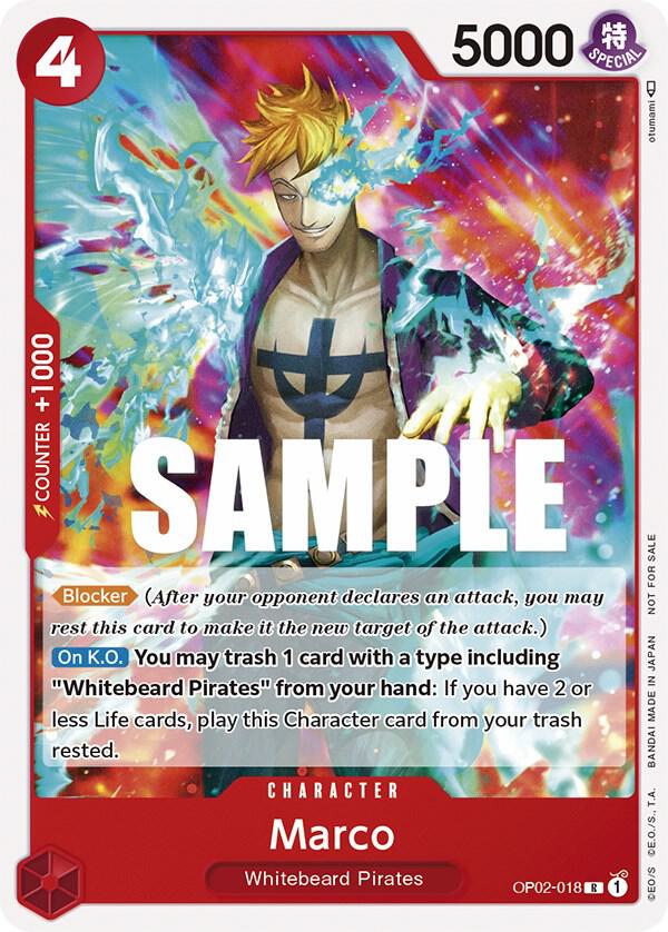 Sample card Image for Marco (Promotion Pack 2023)