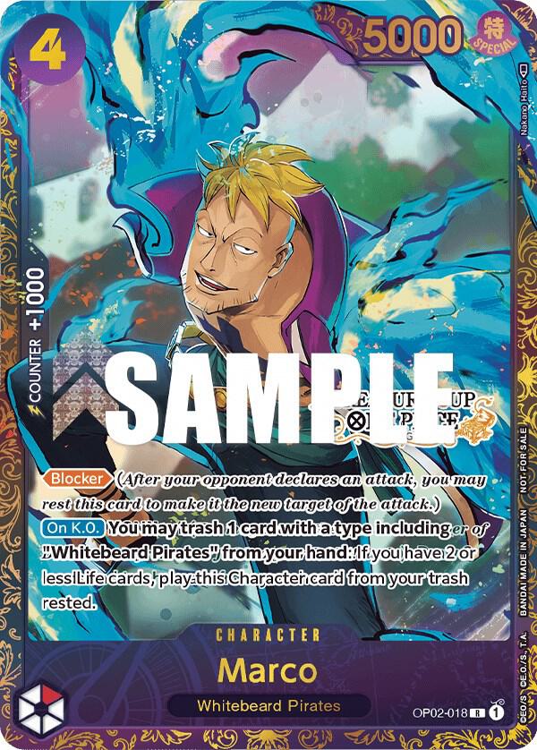 Sample card Image for Marco (Treasure Cup)