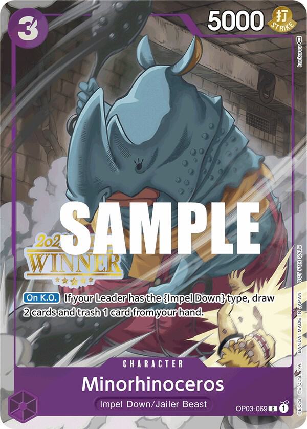 Sample card Image for Minorhinoceros (Offline Regional 2023) [Winner]