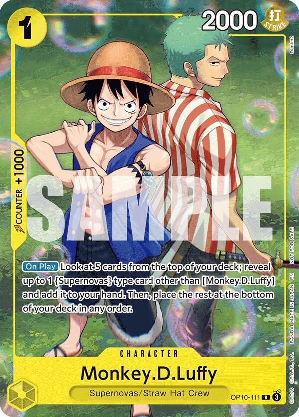 Sample card Image for Monkey.D.Luffy (Learn Together Deck Set - Set Sail Event)