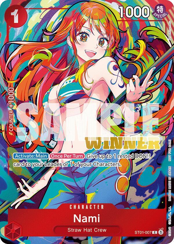 Sample card Image for Nami (2025 New Year Event Winner)