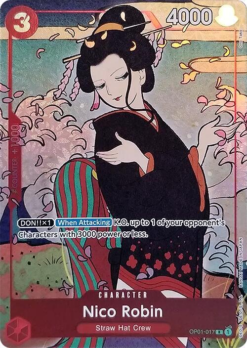 Sample card Image for Nico Robin (English Version 1st Anniversary Set)