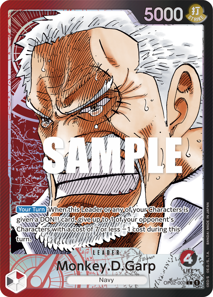 OP02 Monkey D. Garp Parallel -EN