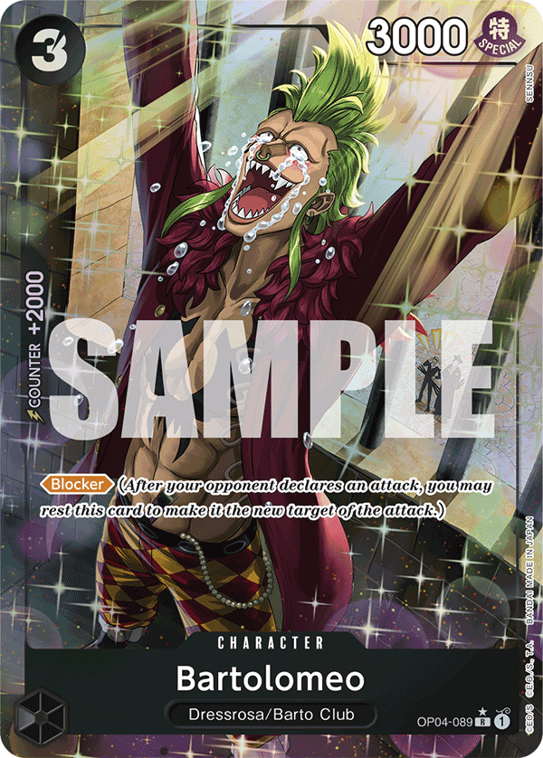Bartolomeo (OP04-089) (Alternate Art)