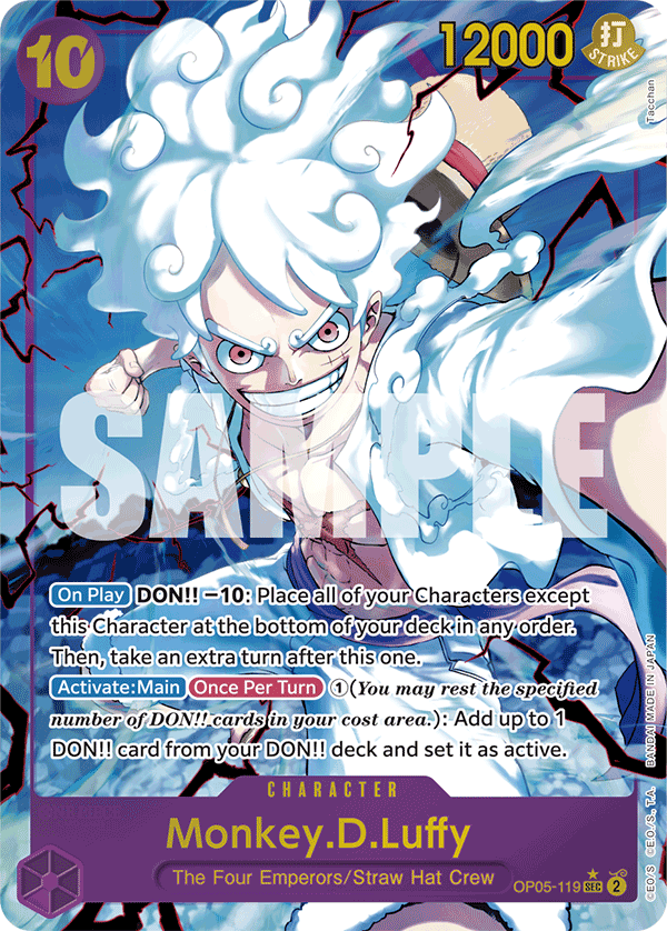 Monkey.D.Luffy (OP05-119) (Alternate Art)