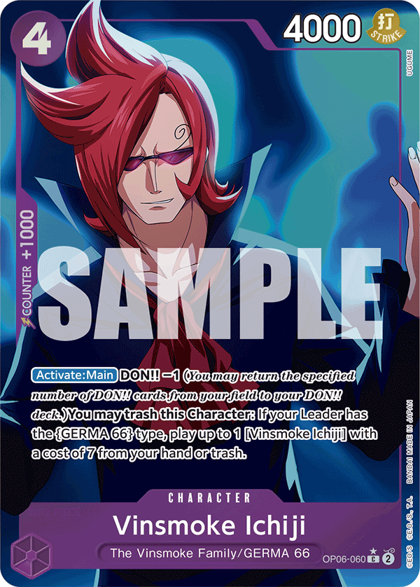 Vinsmoke Ichiji (OP06-060) (Full Art)