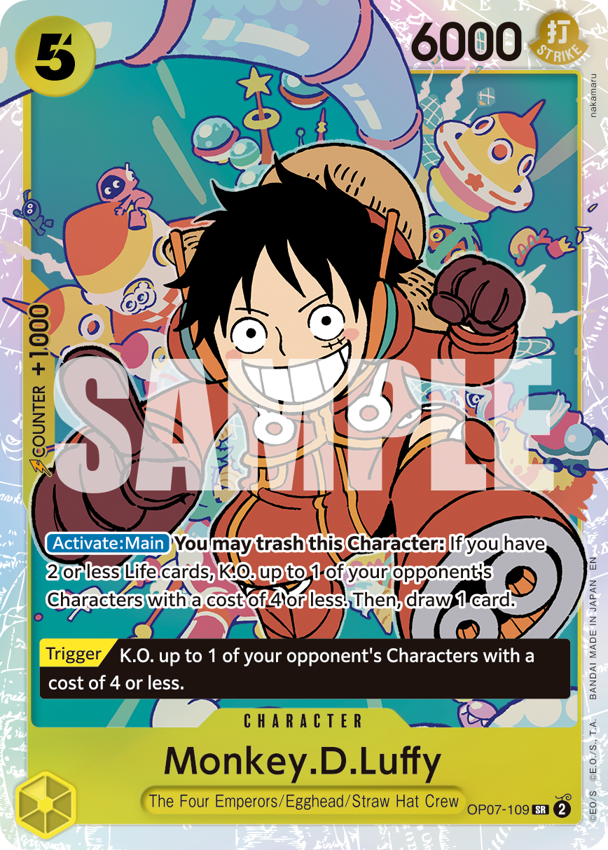 Monkey.D.Luffy - OP07-109 (Reprint)