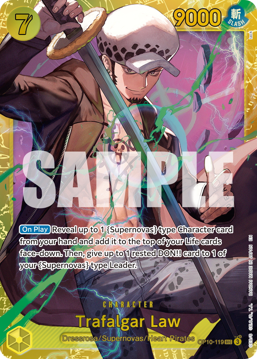 Trafalgar Law - OP10-119 (Reprint)