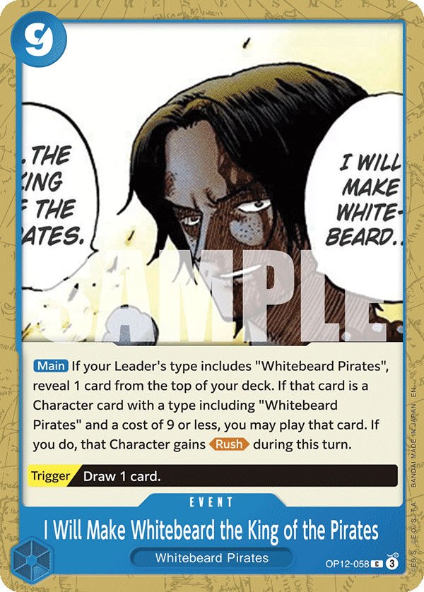I Will Make Whitebeard the King of the Pirates