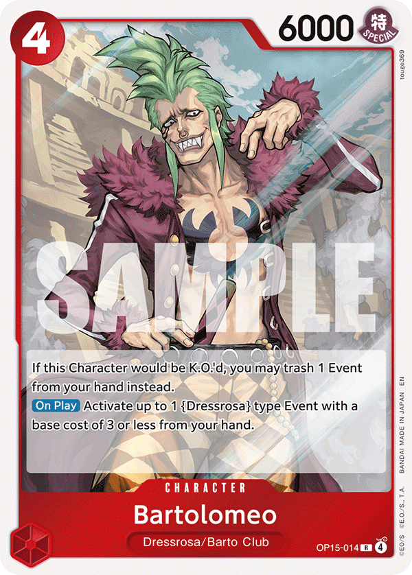 Bartolomeo (Dash Pack)