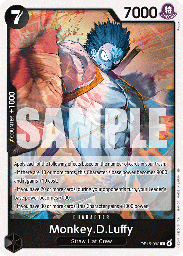 Monkey.D.Luffy (OP15-092)
