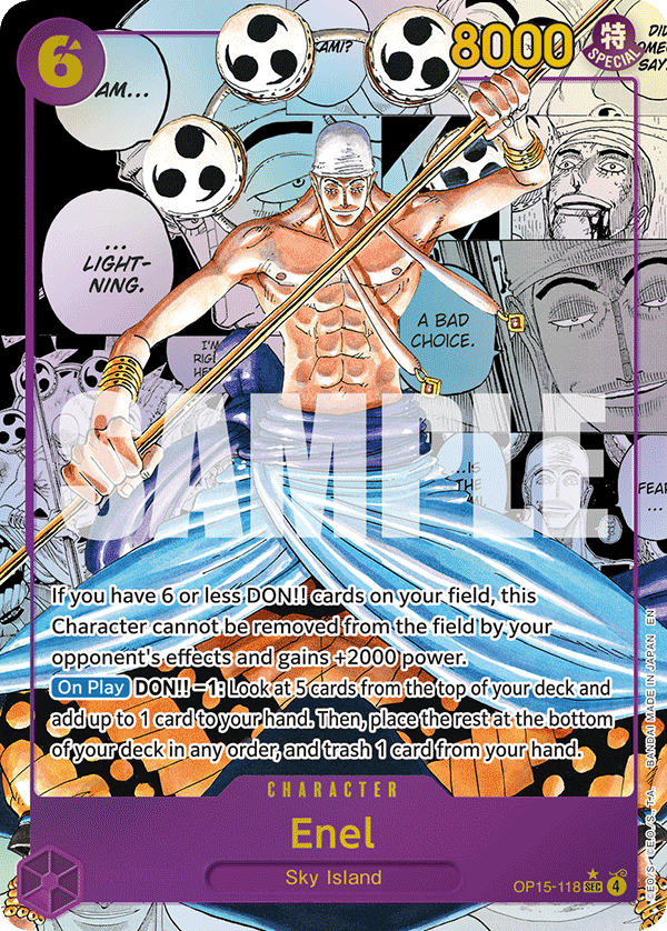 Enel (OP15-118) (Manga)