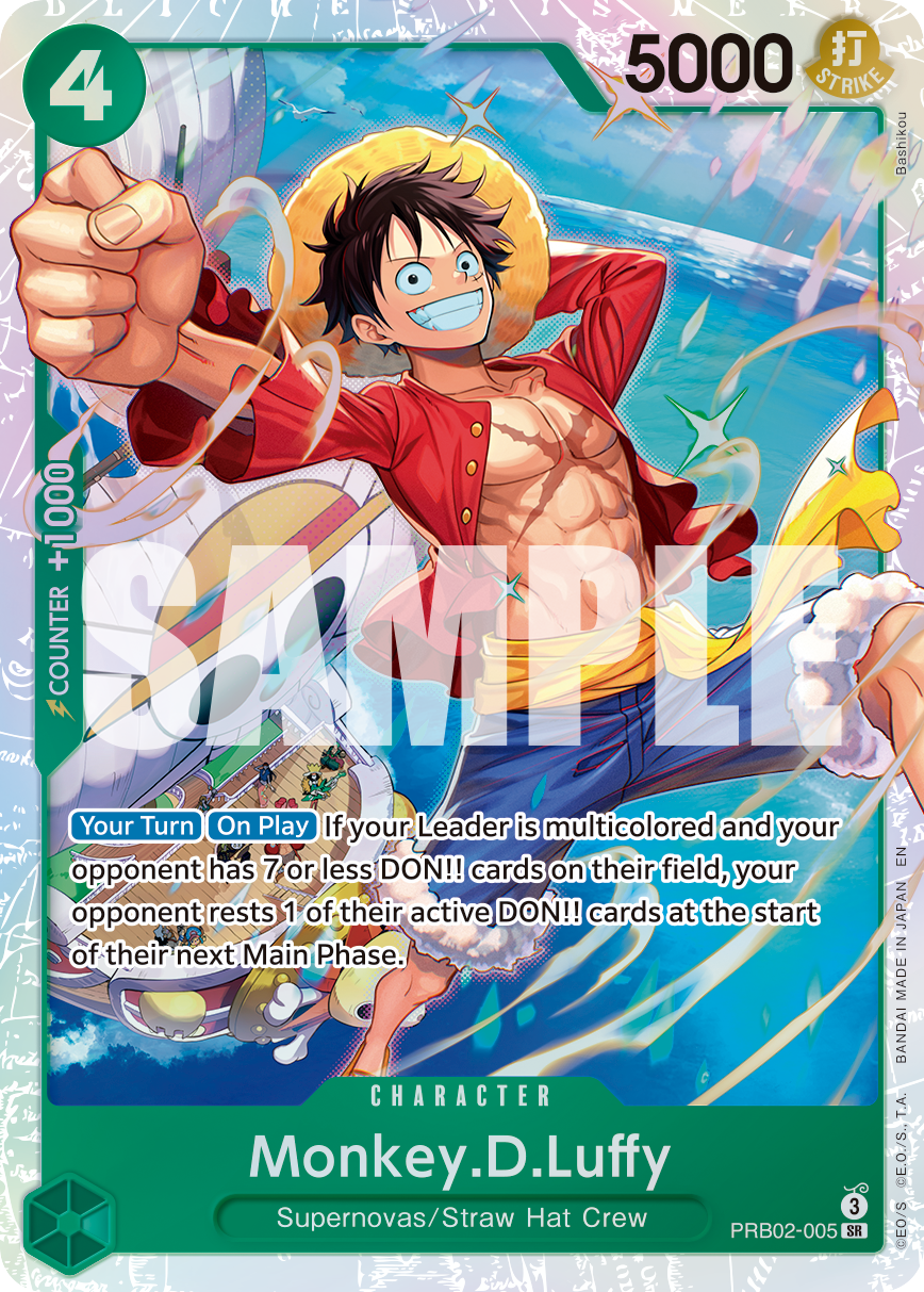 Monkey.D.Luffy - PRB02-005