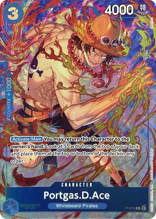 Sample card Image for Portgas.D.Ace (Premium Card Collection -Best Selection Vol. 3-)