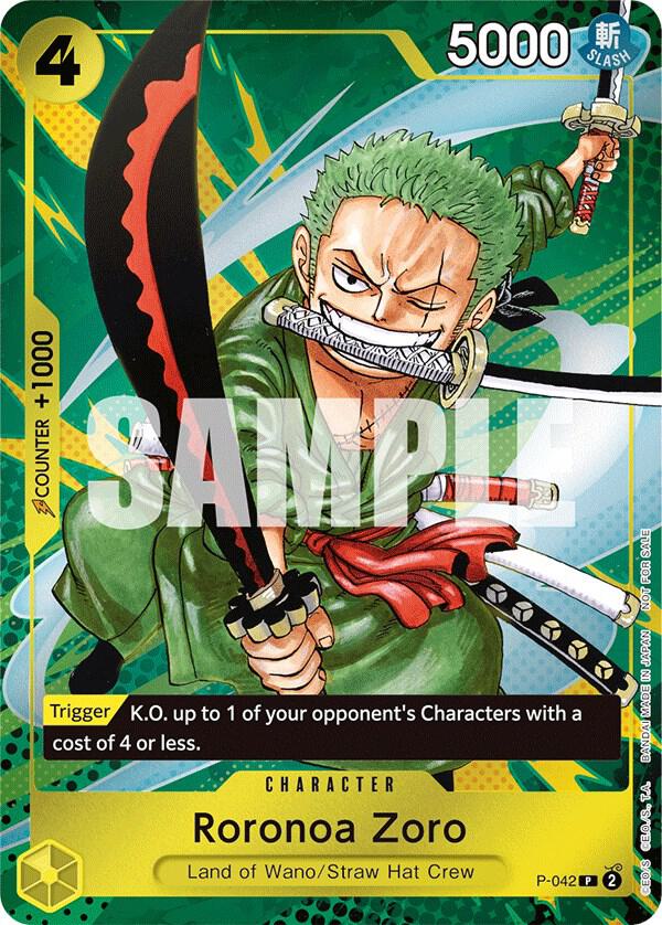 Sample card Image for Roronoa Zoro (Event Pack Vol. 3)