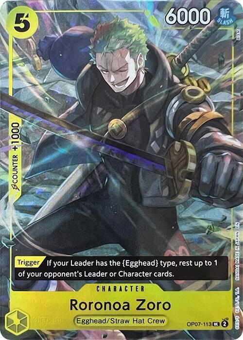 Sample card Image for Roronoa Zoro (Illustration Box Vol.3)