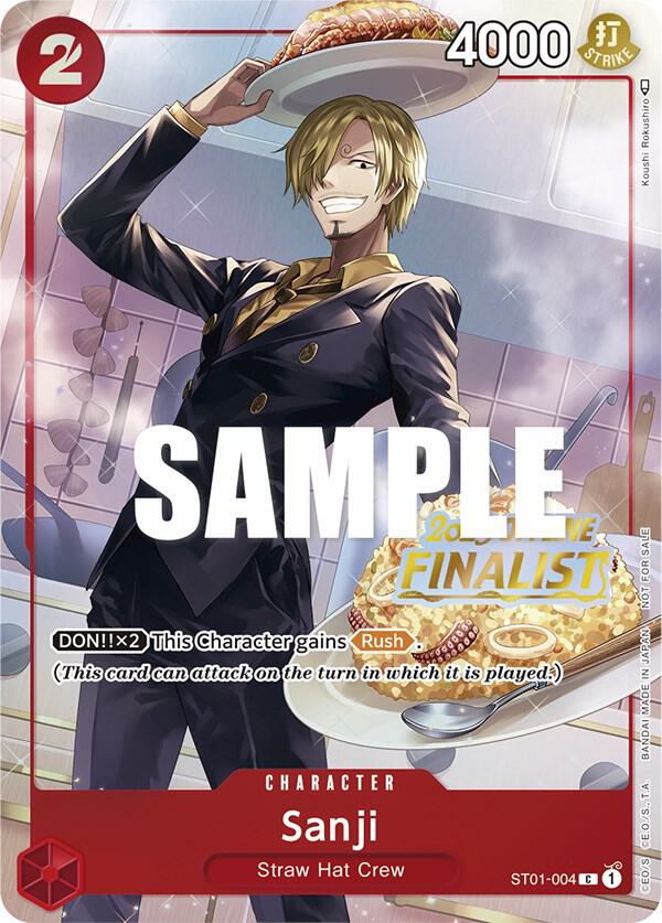 Sample card Image for Sanji (Offline Regional 2023) [Finalist]
