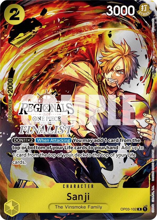 Sample card Image for Sanji (Offline Regional 2024) [Finalist]