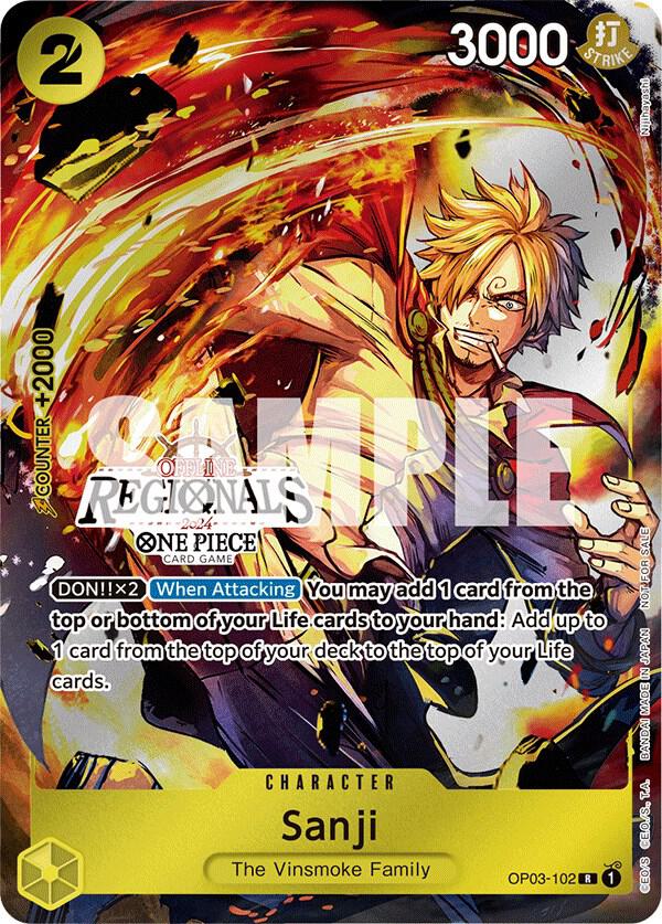 Sample card Image for Sanji (Offline Regional 2024) [Participant]
