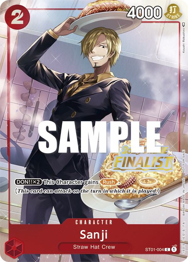 Sample card Image for Sanji (Online Regional 2023) [Finalist]