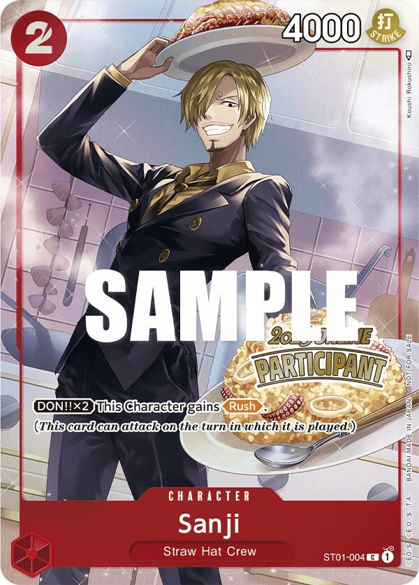 Sample card Image for Sanji (Online Regional 2023) [Participant]