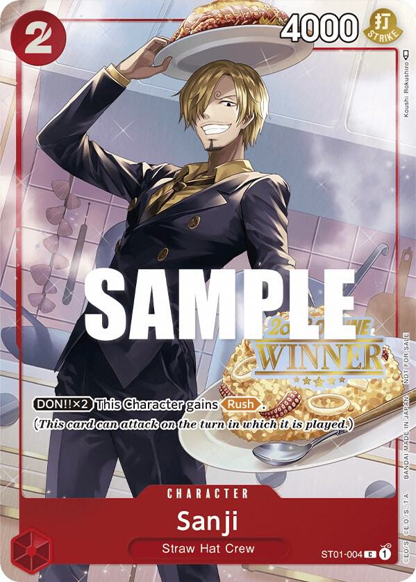 Sample card Image for Sanji (Online Regional 2023) [Winner]