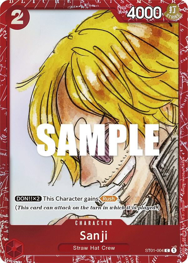 Sample card Image for Sanji (Premium Card Collection -ONE PIECE FILM RED Edition-)