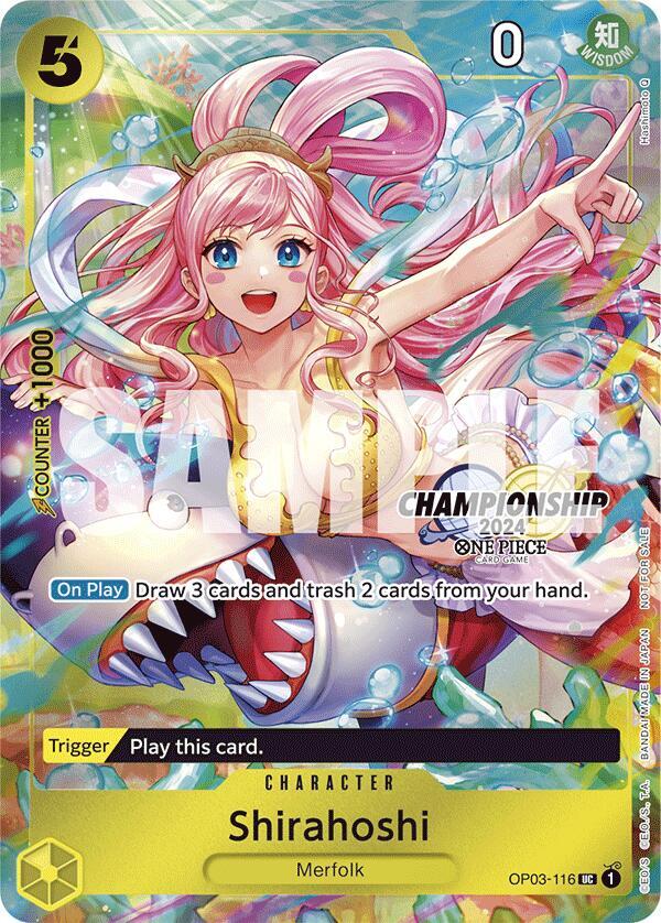 Sample card Image for Shirahoshi (CS 2024 Celebration Pack)