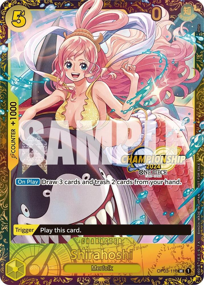 Sample card Image for Shirahoshi (October Championship 2024 Online Regional)