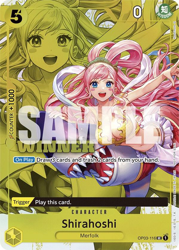 Sample card Image for Shirahoshi (Winner Pack Vol. 6)