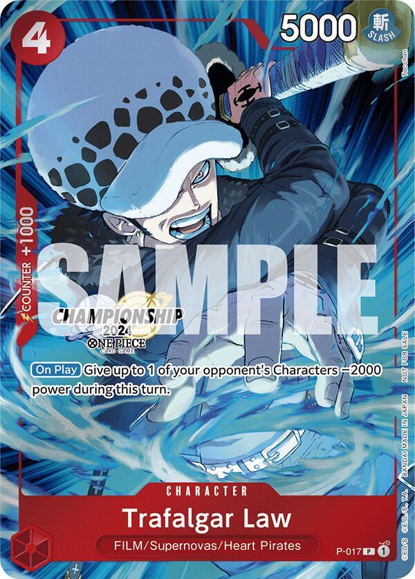 Sample card Image for Trafalgar Law (CS 2024 Celebration Pack)