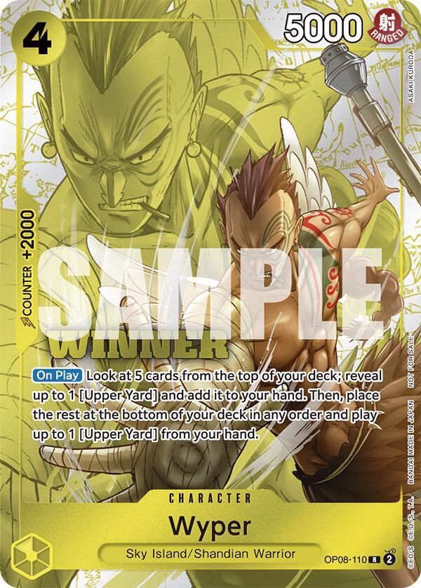 Sample card Image for Wyper (Winner Pack 2025 Vol. 2)